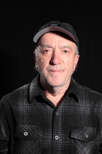 Josef Dvořák při natáčení 