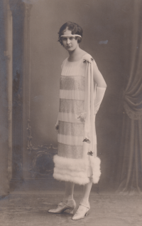 Matka pamětnice Marie Kučerová, 1920