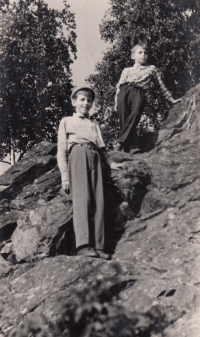 S bratrem Jaroslavem