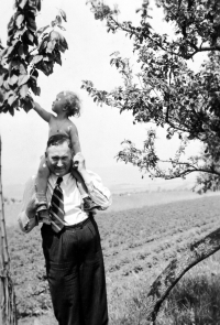 Jitka Havránková s otcem Františkem Havránkem