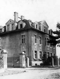 Rodná vila Jitky Havránkové v Pečkách