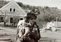 David Aust Vedral se synem