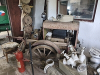 Původní pořežanská hasičská stříkačka z roku 1930