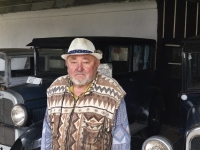 František Jiříček ve svém muzeu v roce 2025