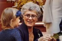 Ivanka Fišerová s vnučkou, 2013
