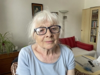 Anna Kroulová při rozhovoru, 13. června 2025, Malé Hradisko