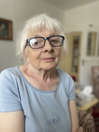 Anna Kroulová při rozhovoru, 13. června 2025, Malé Hradisko