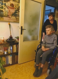 Milada Fiedlerová s matkou, 2020