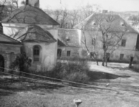 Plavečský zámek v 50. letech 20. století