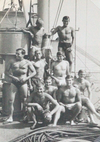 Tadeusz Wilk u námořnictva