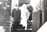 Ludmila Müllerová s rodiči, 1971