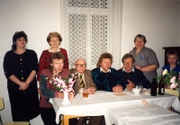 Rodinné foto - po návratu do Vtelna