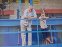 S vnukem Péťou, rok 2025