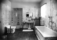 Původní interiér vily Bazikových v Bystřici pod Hostýnem