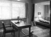 Původní interiér vily Bazikových v Bystřici pod Hostýnem