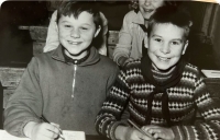 Jan Janda v první třídě 