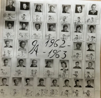 Ročníkové tablo Jana Jandy