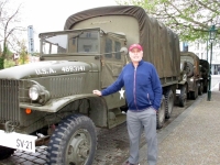 Josef Šedivec v době oslav osvobození Plzně americkou armádou