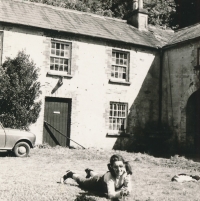 Vladimíra Čermáková na workcampu v Irsku