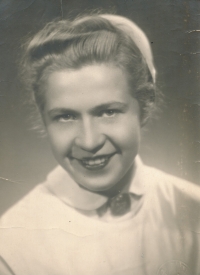 Miroslava Smetanová počátkem 50. let 20. století