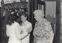 Berta Tuháčková, babička Květoslavy Kudláčkové z tatínkovy strany