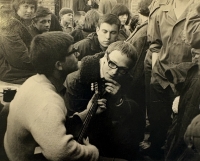 Na brigádě v SSSR se sovětskými studenty, 1966