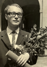 Jiří Štelovský, pětadvacetiletý