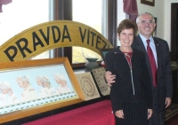 2002 Minnesota, USA. Zora ako manželka veľvyslanca Bútoru