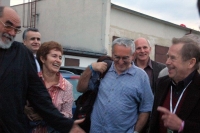 2008 Na ferstivale Pohoda s Václavom Havlom