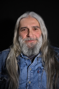 Zdeněk Kadlec alias Dědek během natáčení, Liberec 2025 