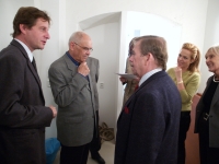Otevření Pražské křižovatky, Zdeněk Lukeš vlevo, 2004