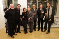 Výstava o pražském funkcionalismu v NYC, Zdeněk Lukeš druhý zleva, 2015