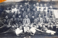 Sokolové v roce 1919 - Toušeň