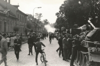 Srpen 1968 v Šumperku. Autor fotografie Stanislav Pavlík 