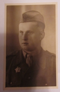 Vladislav Palát v uniformě