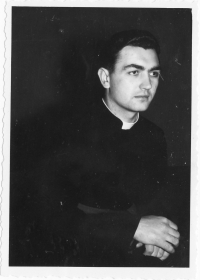 Josef Stojaspal na počátku kněžské dráhy