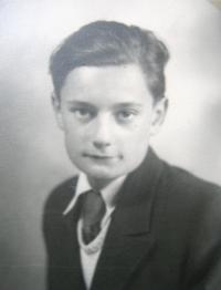 Viktor Boháč jako kluk