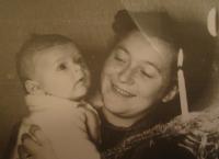 Hana Tvrská s dcerou