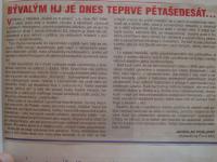 Článek do Národního osvobození o Hitlerjugend