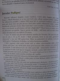 Článek o Jaroslavu Podlipném v publikaci Odboj na Mladoboleslavsku