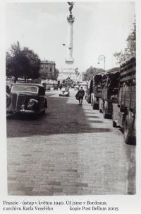 Retreat in Bordeaux - 1940