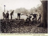 Trenches in Cholmondeley 1940
