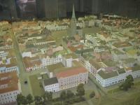Model města Plzně vytvořený  panem Talmanem