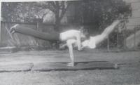 Gymnastické cvičení v Sokole