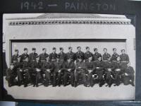 Skupinová fotografie spojeneckých letců, 1942, Paington