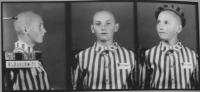 Kubík Miroslav - táborové foto - Osvětim 1942