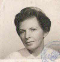 Valerie Slezáková v 60. letech
