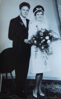RNDr Rudolf Jiříček with his wife