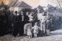 Rodina Marťákova 1954