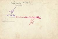 Rub rodinné fotografie s úředním povolením k zaslání do vězení